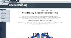 Desktop Screenshot of gaepreloading.com